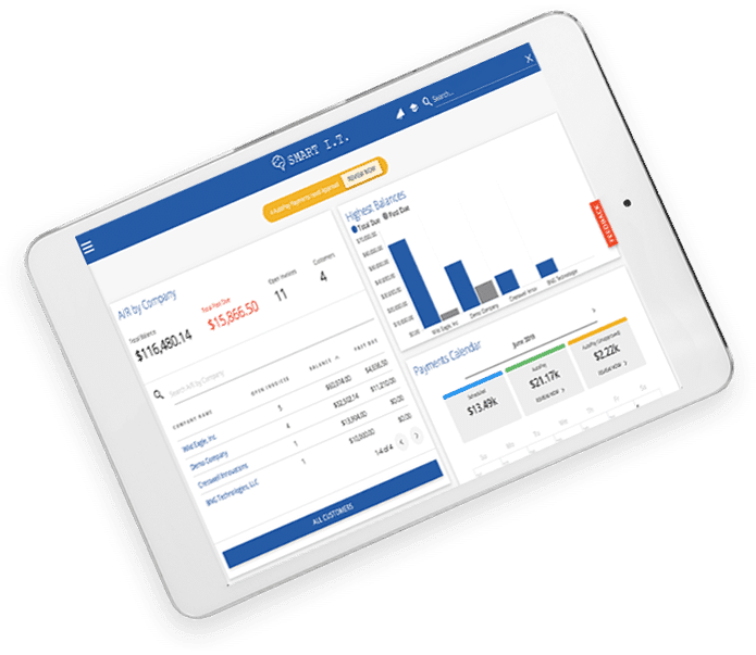 ConnectBooster - Automate Getting Paid - iPad ConnectBooster - Automate Getting Paid